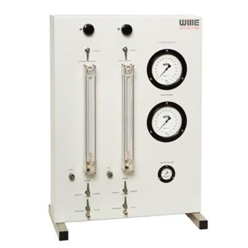 triaxial permeability control panel