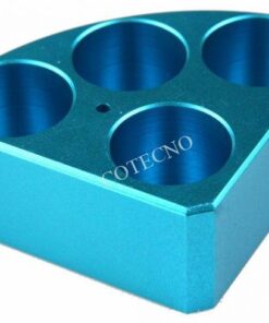Cuarto de bloque de reacción AZUL, 28 mm X 30 mm