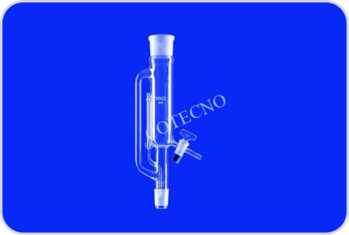 Extractor Soxhlet con esmerilado 24 40 abajo y45 40 arriba BellExtSoxEsm