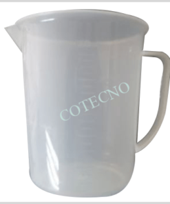 Jarros de polipropileno autoclavable graduados de 3000 ml.
