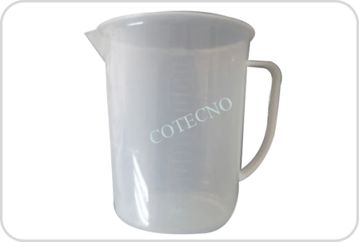 Jarros de polipropileno autoclavable graduados de 3000 ml.