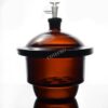 Lab Amber Glass Vacuum Desiccator With Porcelain B-01-21-06-000101