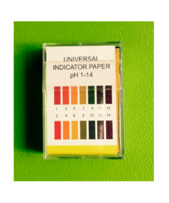 Papel indicador universal de ph 200 tiras/caja plastica