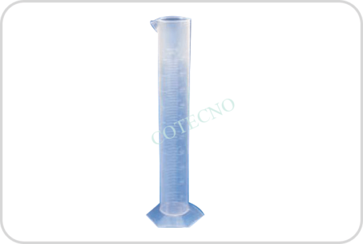 Probeta graduada base hexagonal 50 ml clase A BellProAutGra-500