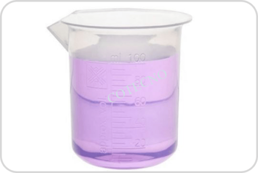 Vaso de polipropileno autoclavablegraduado 100 ml.
