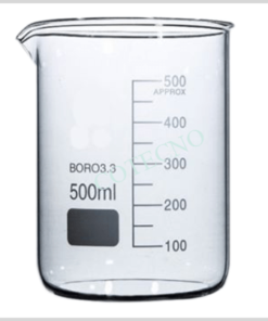 Vaso de polipropileno autoclavablegraduado 500 ml.