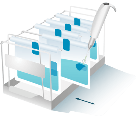 bagrackslide acces pipetage facile