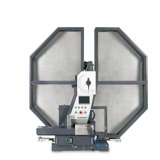 Máquina de ensayo de impacto Charpy semiautomática con pantalla digital de la serie