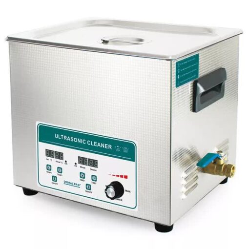 Limpiador ultrasónico -Modelo ajustable en potencia, con temporizador y calentador
