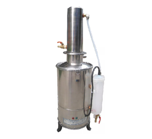 Destilador de agua de acero inoxidable con control automático