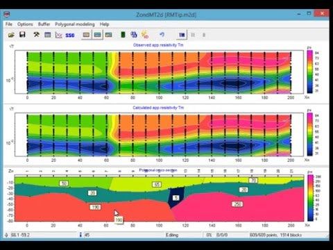 1680284732 128 ZondMT2d magnetotelurico 2D MT AMT RMT ZondMT2d