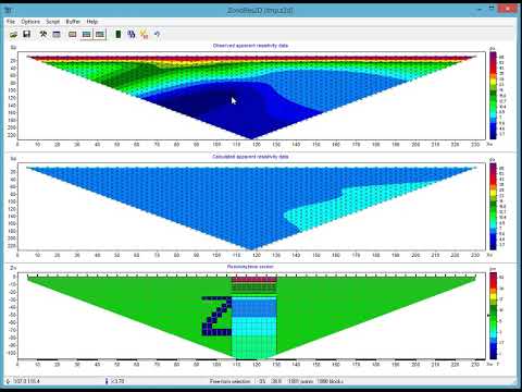 ZondRes2D — 25D electrotomography for resistivity and IP GeoDevice-ZondRes2D