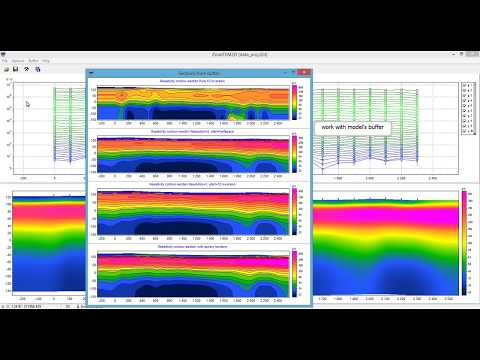 ZondTEM2D electromagnetico 2D en el dominio del tiempo y la ZondTEM2D