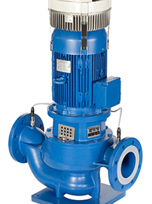 Lowara LNESH 80-200/220/P25VCC4 in-line centrifugal pump