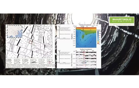 Imágenes sísmicas de túneles mineros utilizando ruido ambiental de matriz lineal